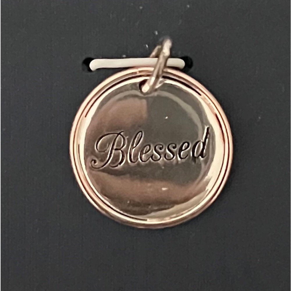 NWT BELK SILVERWORKS “BLESSED” Sterling Silver Southern Charm